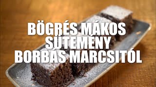 Bögrés mákos sütemény Borbás Marcsi konyhájából [upl. by Tybalt]