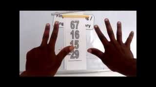 FINGER COUNTING  MENTAL MATH GFGh 2 DOUBLE DIGIT [upl. by Lyrradal921]