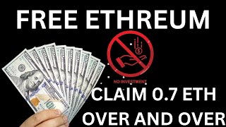 MINE FREE 07 ETHEREUM ETH TO TRUSTWALLET  FREE ETH MINING NO INVESTMENT 2024 [upl. by Nanine]