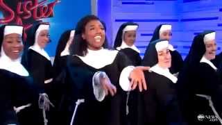 Sister Act The Musical  Performes Take Me to Heaven on GMA [upl. by Ytteb31]