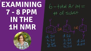 Analyzing Partial Structure in the Aromatic Region 1H NMR [upl. by Osric]