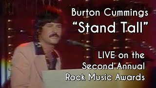 Burton Cummings performs “Stand Tall” LIVE in 1976 [upl. by Assi]