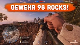 THE GEWEHR 98 ROCKS  Battlefield 1  Road to Max Rank 73 [upl. by Oenire281]