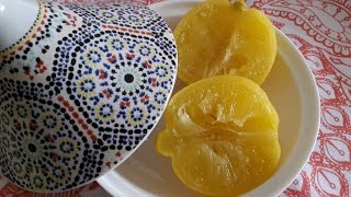 Receta de limones en conserva imprescindibles de la cocina marroquí [upl. by Karol]