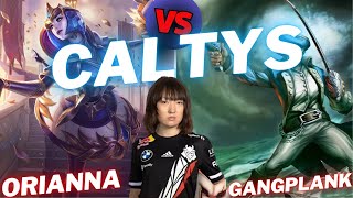 CALTYS  ORIANNA VS GANGPLANK  MID GAMEPLAY  Patch 1422  Season 14  LeagueofLegends [upl. by Israeli]