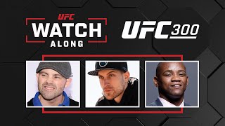 UFC Watch Along with Jens Pulver Yves Edwards and Viss  UFC300 [upl. by Thomasina]