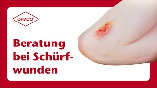 Richtig beraten bei Schürfwunden [upl. by Yelram]