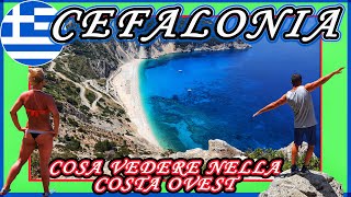 CEFALONIA cosa vedere nella costa OVEST fra SPIAGGE e PAESINI Vlog Ita Drone Grecia Ep 13 [upl. by Ttenyl]