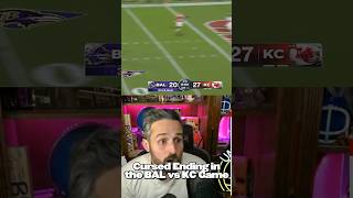 Cursed Ending to the Ravens Chiefs Game [upl. by Sissie]