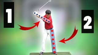 How to Make the Golf Swing Easy – 2 Basic Moves for Great Ball Striking Every Time [upl. by Llenna753]