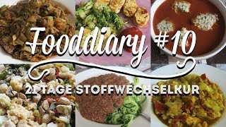 Fooddiary 10  21 Tage Stoffwechselkur  Woche 4  YooNessasFoodies  YooNessa [upl. by Neenwahs952]