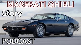 AUTO STORIA Maserati Ghibli  The Giugiaro Masterpiece Story with Bill Jenkins and Lisa Ascari [upl. by Lrub]