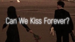 Kina  Can We Kiss Forever  Lyrics [upl. by Bernadine]