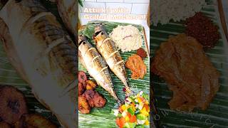 You Must try this Oven Grilled Mackerel with Attiéké Super Juicy amp Delicious shorts africanfood [upl. by Latnahc957]