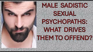 Male Sadistic Sexual Psychopaths What Drives Them to Offend Series on Assessing Sexual Psychopathy [upl. by Ciapas984]