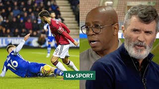 Its clever  Roy Keane and Ian Wright on Bruno Fernandes penalty decision  ITV Sport [upl. by Eleanore]