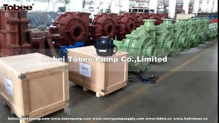 Tobee Equivalent Centrifugal Slurry Pumps Maunfacturer [upl. by Dauf]