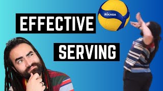 Volleyball Serving Strategy [upl. by Branca]