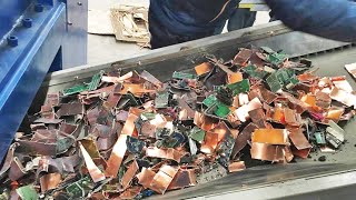 Ewaste Shredder Machine  PCB Scrap Recycling Machine [upl. by Anirtek439]