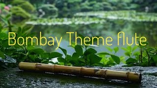 Bombay Theme  Flute Cover  Prasad Patkar Flute A R Rahman [upl. by Olnee]