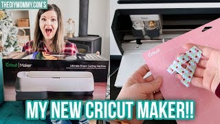 CRICUT MAKER UNBOXING [upl. by Hughie]