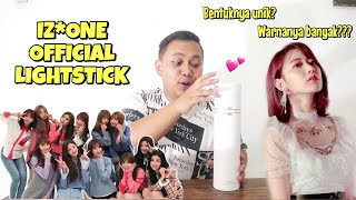 IZONE OFFICIAL LIGHTSTICK UNBOXING Bahasa Indonesia [upl. by Aliehs]