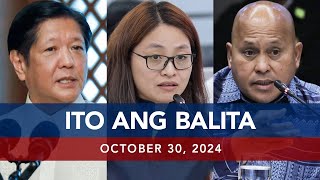 UNTV Ito Ang Balita  October 30 2024 [upl. by Lauritz243]