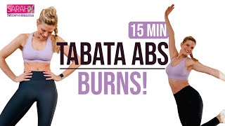 15 MIN BAUCH  TABATA WORKOUT I SIXPACK TRAINING I no equipment I no repeat [upl. by Innep910]