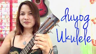 Duyog Ukulele Chords  Lyrics Cover  Duyog Ukulele Cover  Lebeb Cover [upl. by Chon]