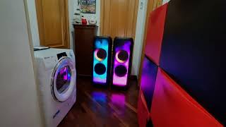 2x JBL Partybox 1000 INSANE BASS TEST  HOUSE SHAKING [upl. by Lorrimer969]