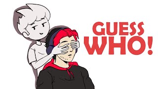 Markiplier and Lixian Animated  GUESS WHO [upl. by Ahsatak31]