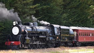 1952 Ja 1260 Steam Locomotive Running at the Plains Railway in Ashburton [upl. by Llenrahs]