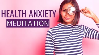 Health Anxiety Meditation includes AFFIRMATIONS for Health Anxiety Female voice [upl. by Mahseh629]