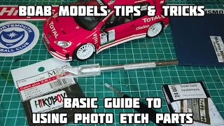 Basic Guide to using Photo Etch  Tips amp Tricks for scale model cars [upl. by Aisilef667]