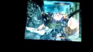 skyrim fail tentative de one shot sur dragon [upl. by Alemac]