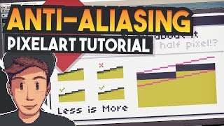 Basic AntiAliasing for beginners Pixel Art Tutorial [upl. by Adao]