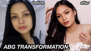 transforming myself into an ABG 🥵  Danica O [upl. by Adnarim]