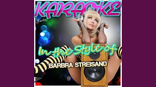 Starting Here Starting Now In the Style of Barbra Streisand Karaoke Version [upl. by Missie]