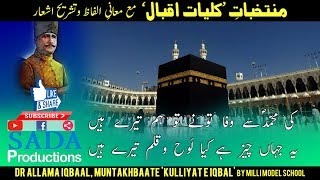 Ki Muhammad se wafa tune to hum tere hain  Dr Allama Iqbal  SADAA Times [upl. by Nayllij]