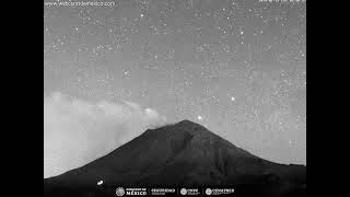 Popocatepetl Volcano Spews Significant Fall of Ash [upl. by Concoff]