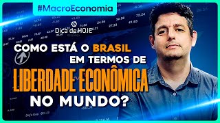 Como está o Brasil em termos de liberdade econômica no mundo [upl. by Wilfrid]