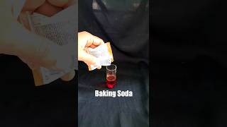 Acid Base Reaction  Color changing Science Experiment Shorts [upl. by Henigman]