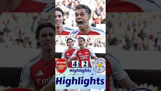 Arsenal vs Leicester City Highlights  Premier League 2024 football soccer arsenal leicestercity [upl. by Leaper]