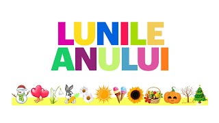 Învățăm LUNILE ANULUI [upl. by Saerdna]