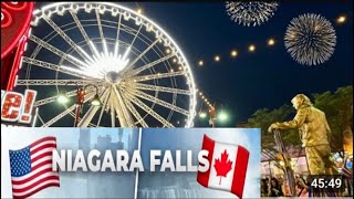 Niagara FallsStreet Of FunOntarioCanada 4K [upl. by Uyr]