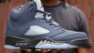 UA Jordan 5 quotGeorgetownquot Review and Details [upl. by Warrick]