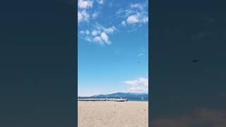 Beach Vibe 🏖️ vancouver beachlife beach beachvibes beaches [upl. by Ahsote559]