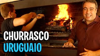 Churrasco uruguaio e a diferença pro argentino e brasileiro [upl. by Airam820]