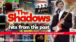 The Shadows hits from the past  What year did Hank Marvin start playing Fender stratocaster [upl. by Channa]