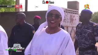 🔴PRESIDENTIELLE 2024  LE PRESIDENT DE LA REPUBLIQUE MACKY SALL ARRIVE DANS SON BUREAU DE VOTE [upl. by Carrillo]